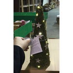 Wondershop 13” Lit Moss Tree (120144) CASE