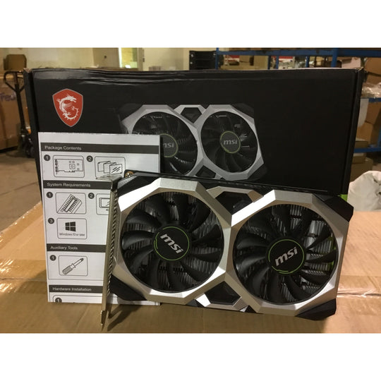 MSI GeForce GTX 1630 Ventus XS OC Edition 4GB GDDR6 Graphics Card