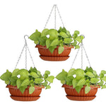 SET OF (3) HANGING PLANTERS #725 (SINGLE) (AUCTION ONLY)