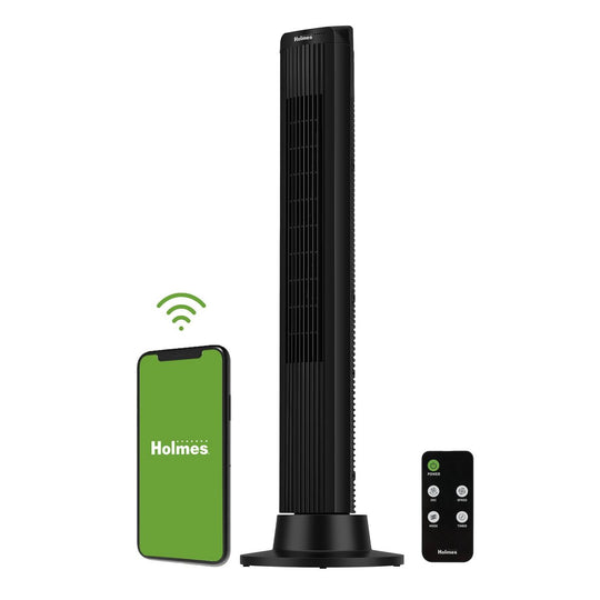 Holmes WiFi Smart Connect 40” Digital Tower Fan