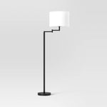 Threshold Metal Column Swing Arm Floor Lamp (020278)