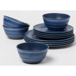 Threshold Bamboo Melamine Dinner Set (058413) CASE