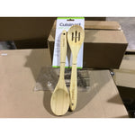 Cuisinart Bamboo Slotted & Solid Spoons (CASE)