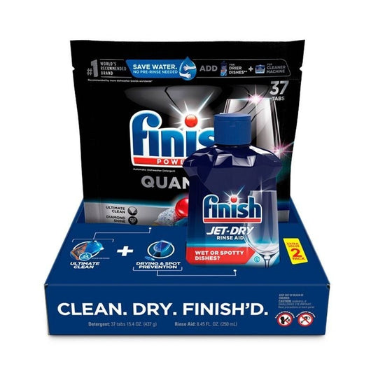 Finish Quantum Detergent + Jet Dry Rinse Aid (Local Pickup) (065960) CASE