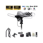 Onn 4K HD Motorized Outdoor TV Antenna & Extension Pole