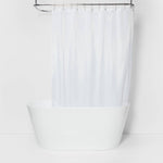 Made By Design Medium Weight Shower Liner, White (080534) CASE
