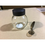 Mini Glass Container with Spoon (CASE) Local Pickup
