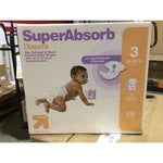 Up & Up Size 3 Diapers (CASE)