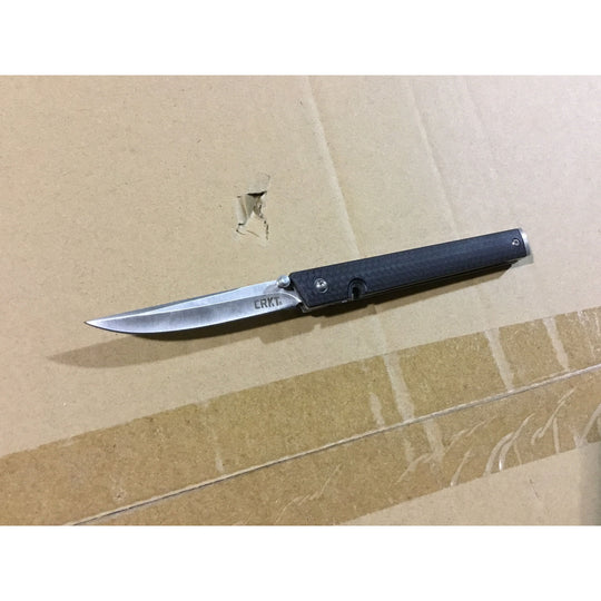 CRKT CEO Blackout EDC Folding Knife 7096K (No Box)