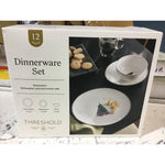 Threshold 12pc Dinnerware Set (012816) Local Pickup