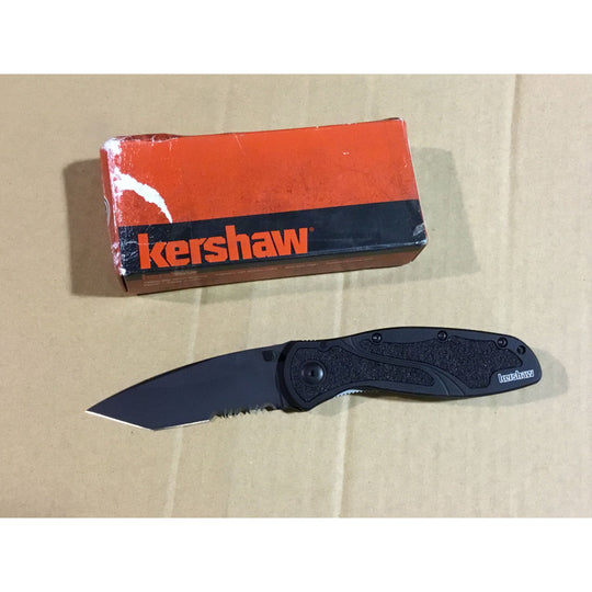 Kershaw Blur Tanto Assisted Folding Knife 1670TBLKST