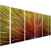 Pure Art 3D 6-Panel Metal Wall Art