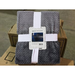 Makers Collective Gray Ombré Plush Throw (120006) CASE
