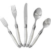 French Home Laguiole 20 Piece Flatware Set (Pearl White)