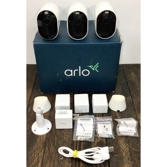 Arlo Pro 4 Spotlight Camera (3 Pack) VMC4350P