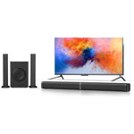 Puxinat 2in1 Separable Sound Bars for TV with Subwoofer