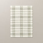 Hearth & Hand Tri-Stripe Plaid Handmade Woven Area Rug (080070) SiNGLE