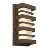 Origin 21 Glen Hallow 11” Rust Integrated Outdoor Wall Light
