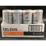 Celsius - Sparkling Orange (CASE) LOCAL PICKUP