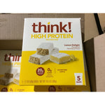 Think! High Protein, Protein Bar - Lemon Delight (CASE)