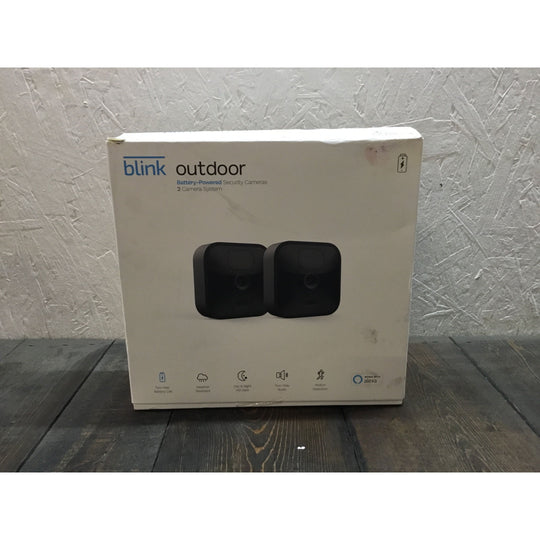 Blink Outdoor Battery-Powered Security Cameras (2 Camera System)