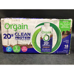 Orgain Clean Protein 20g - Creamy Chocolate Fudge (CASE) LOCAL PICKUP