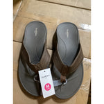Goodfellow Men’s Brown Flipflops )000563) “Case”