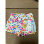 Cat And Jack Girls Floral Drawstring Shorts (013502) “Case”