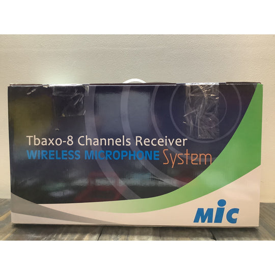Tbaxo8 Channels Receiver Wireless Microphone System catchndealz