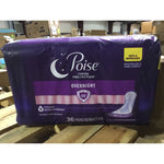 Poise Overnight Absorbency Pads, 36ct (CASE)