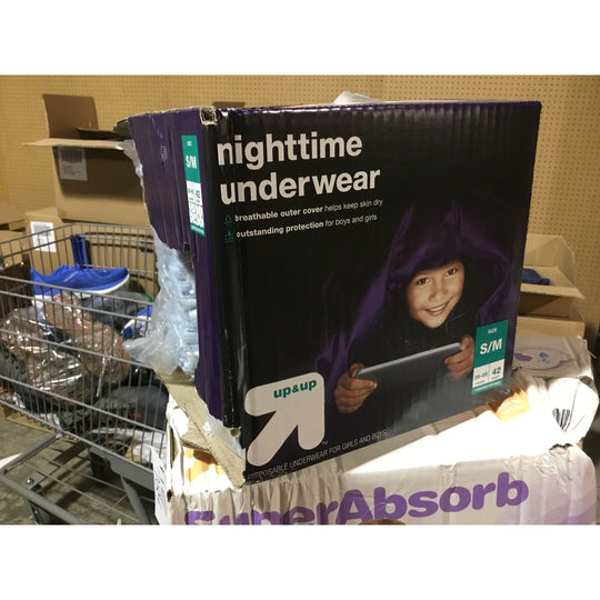 Up & Up Nighttime Underwear S/M (010044) CASE
