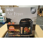 BXE 4L Air Fryer (Black) *SINGLE*
