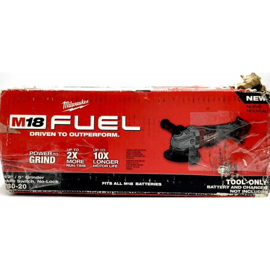Milwaukee M18 FUEL Cordless Brushless 4 1/2”- 5” Grinder