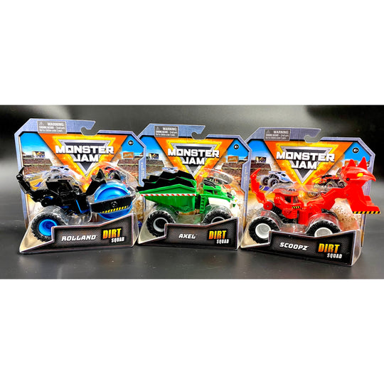 Monster Jam Dirt Squad”Case”