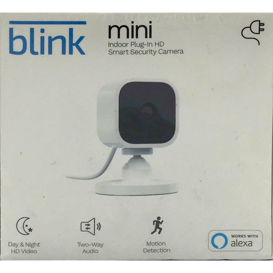 Blink Mini Indoor Plug-In Security Camera