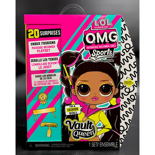 L.O.L. O.M.G. Sports Vault Queen Doll”Case”