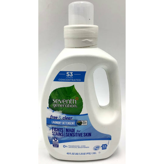 Seventh Generation Free & Clear Laundry Detergent “LOCAL PICKUP ONLY”