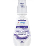 Crest 3D White Brilliance Alcohol Free Whitening Mouthwash