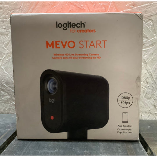 Logitech for Creators MEVO Start wireless HD Live Streaming Canera