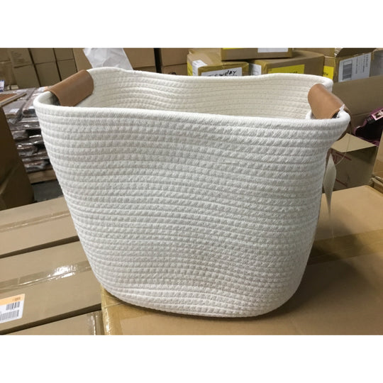 Brightroom 13” Coiled Rope Basket (071632) “Case”