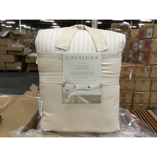 Casaluna Linen Blend Comforter Set - Full/Queen (139035)