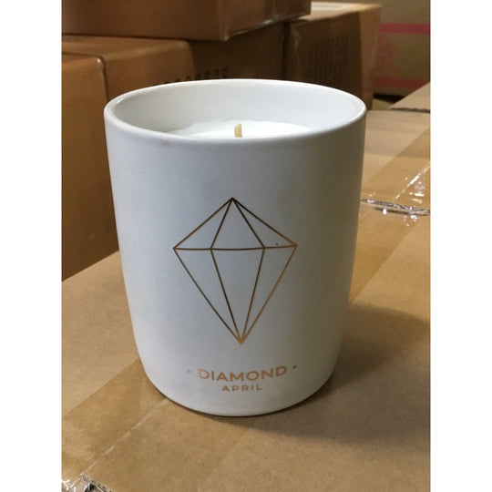 7oz Diamond (April Birthstone) Scented Candle “Case”