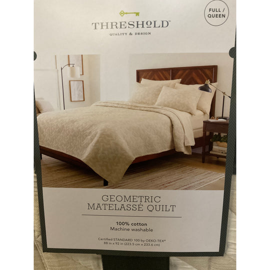 Threshold Geometric Quilt - Full/Queen (159645)