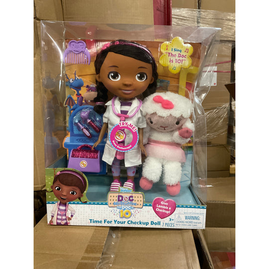 Disney Doc McStuffins Doll “Damaged Package”