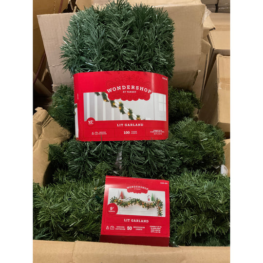 Wondershop Lit Garland “Case”LOCAL PICKUP