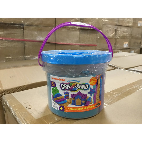 CRA-Z-SAND Tri-Color Bucket of Sand (007785) *CASE*