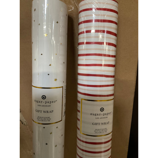 Sugar Paper Gift Wrap “Case” (LOCAL PICKUP ONLY)